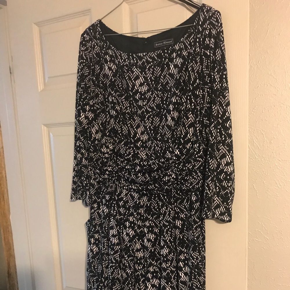 Jessica Howard dress 3/ 4sleeve .. 24 L
